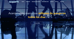 Desktop Screenshot of grupocpm.com.mx